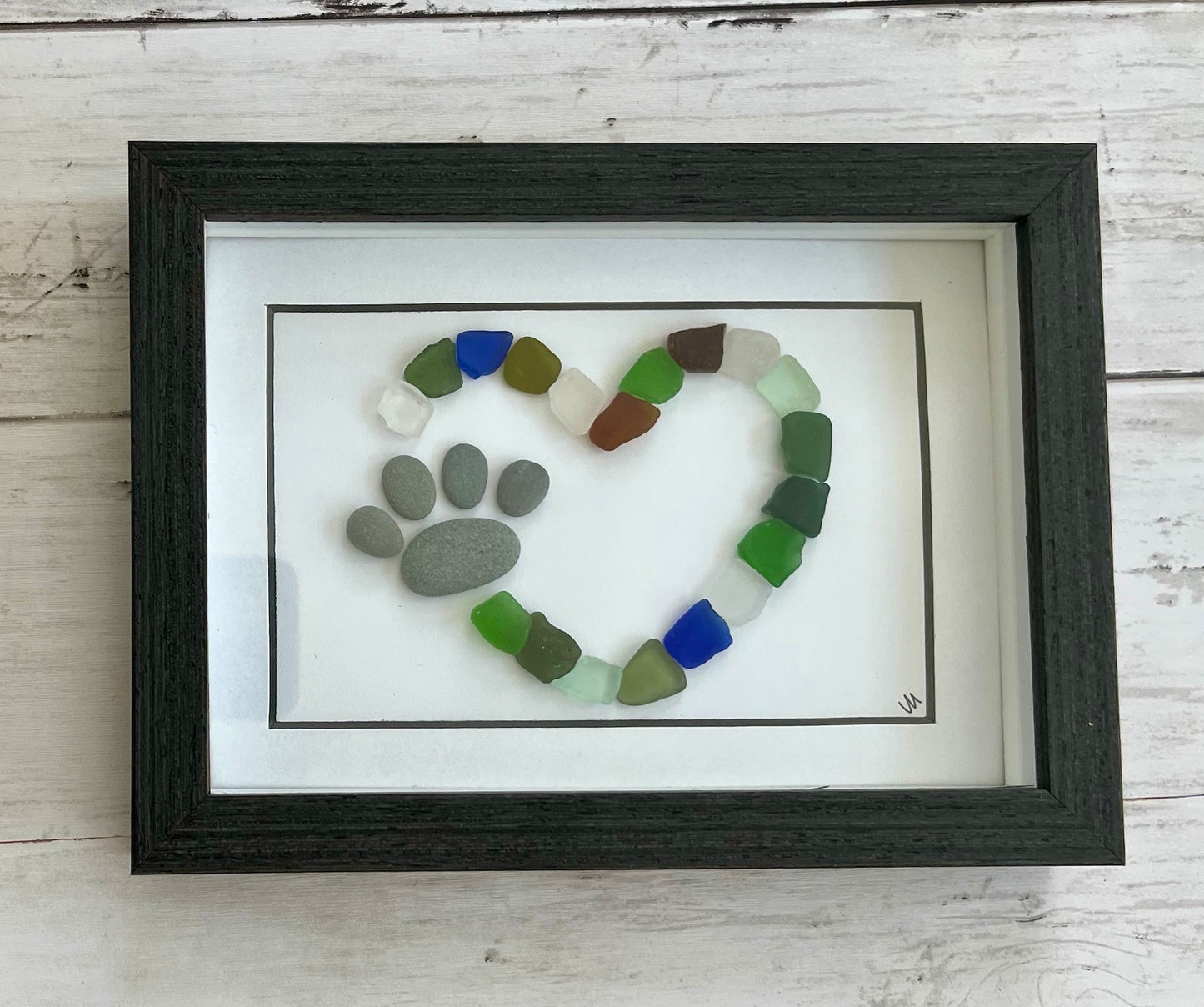 Paw Print on Heart