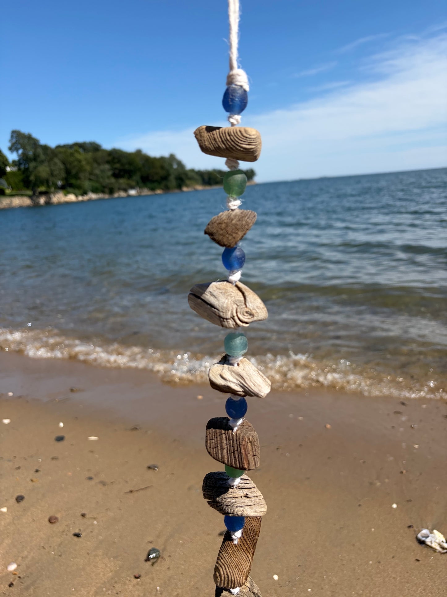 Driftwood Mobile - Multi Colored