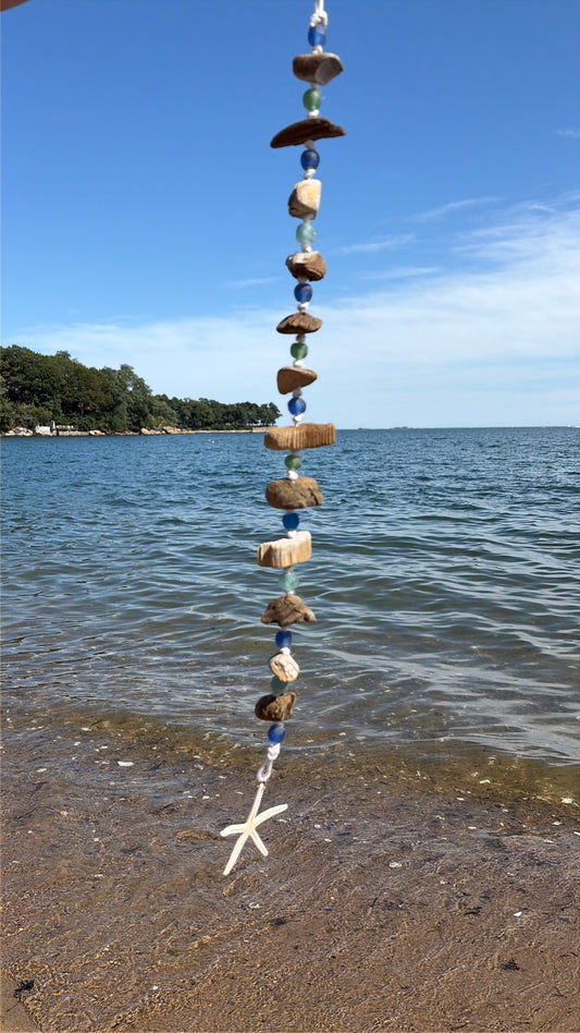 Driftwood Mobile - Multi Colored