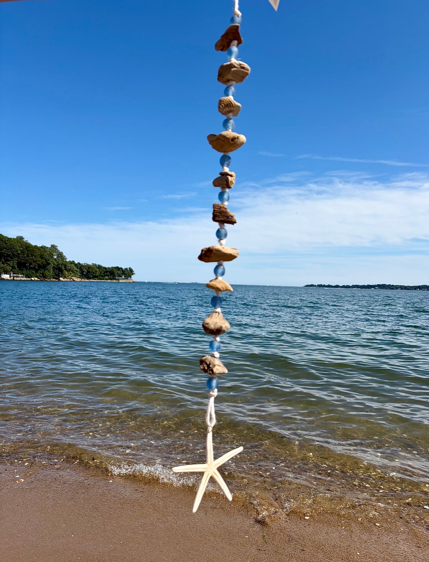Driftwood Mobile - Cornflower Blue