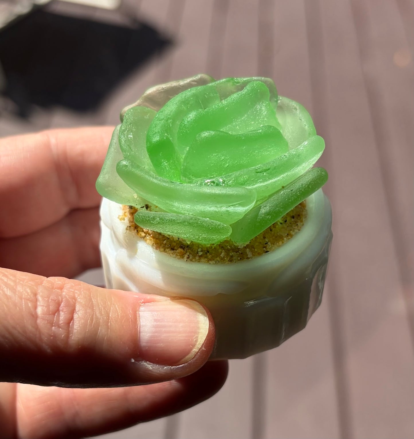 Sea Glass Succulent - Sea Foam (215)