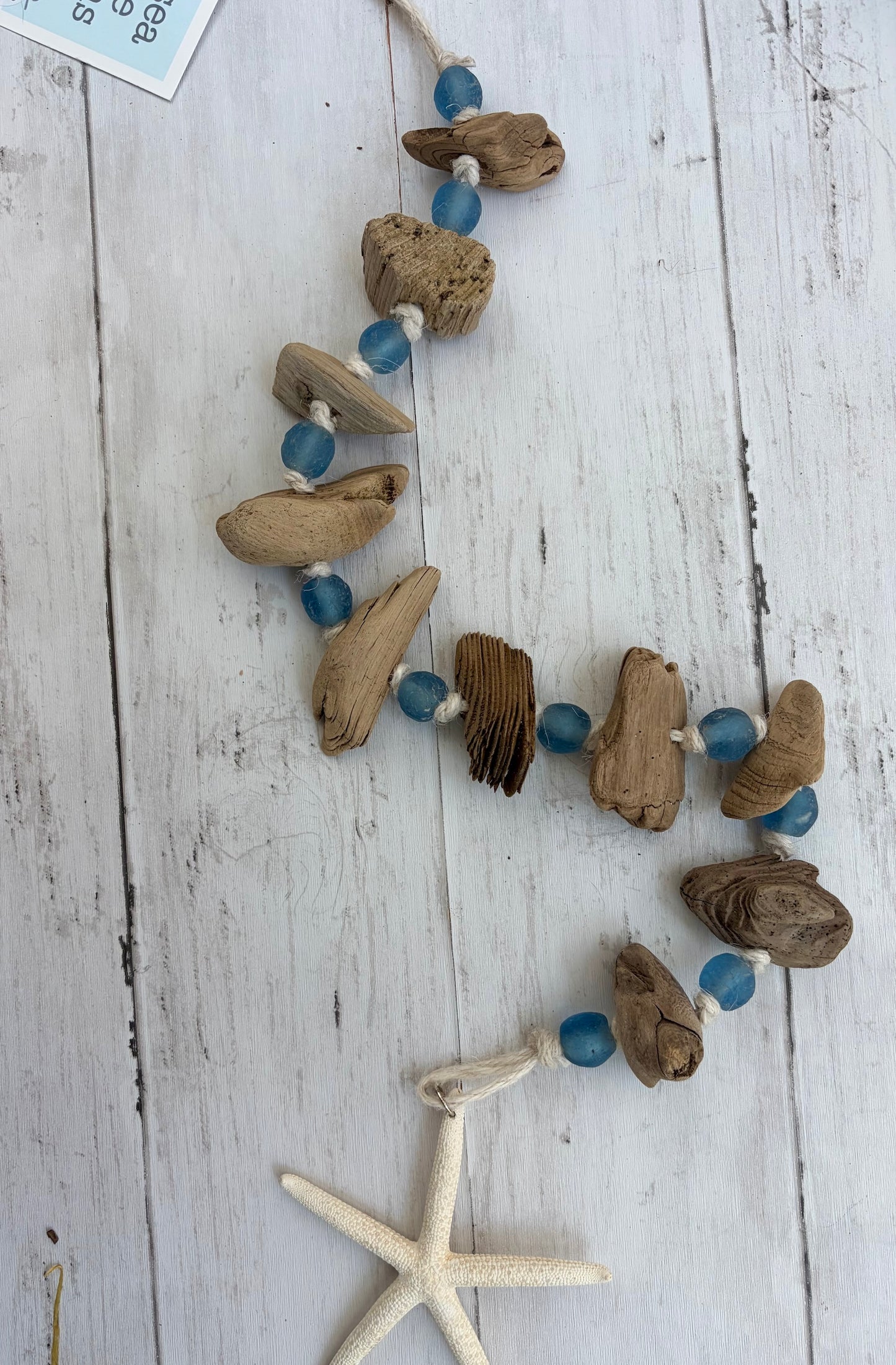 Driftwood Mobile - Cornflower Blue