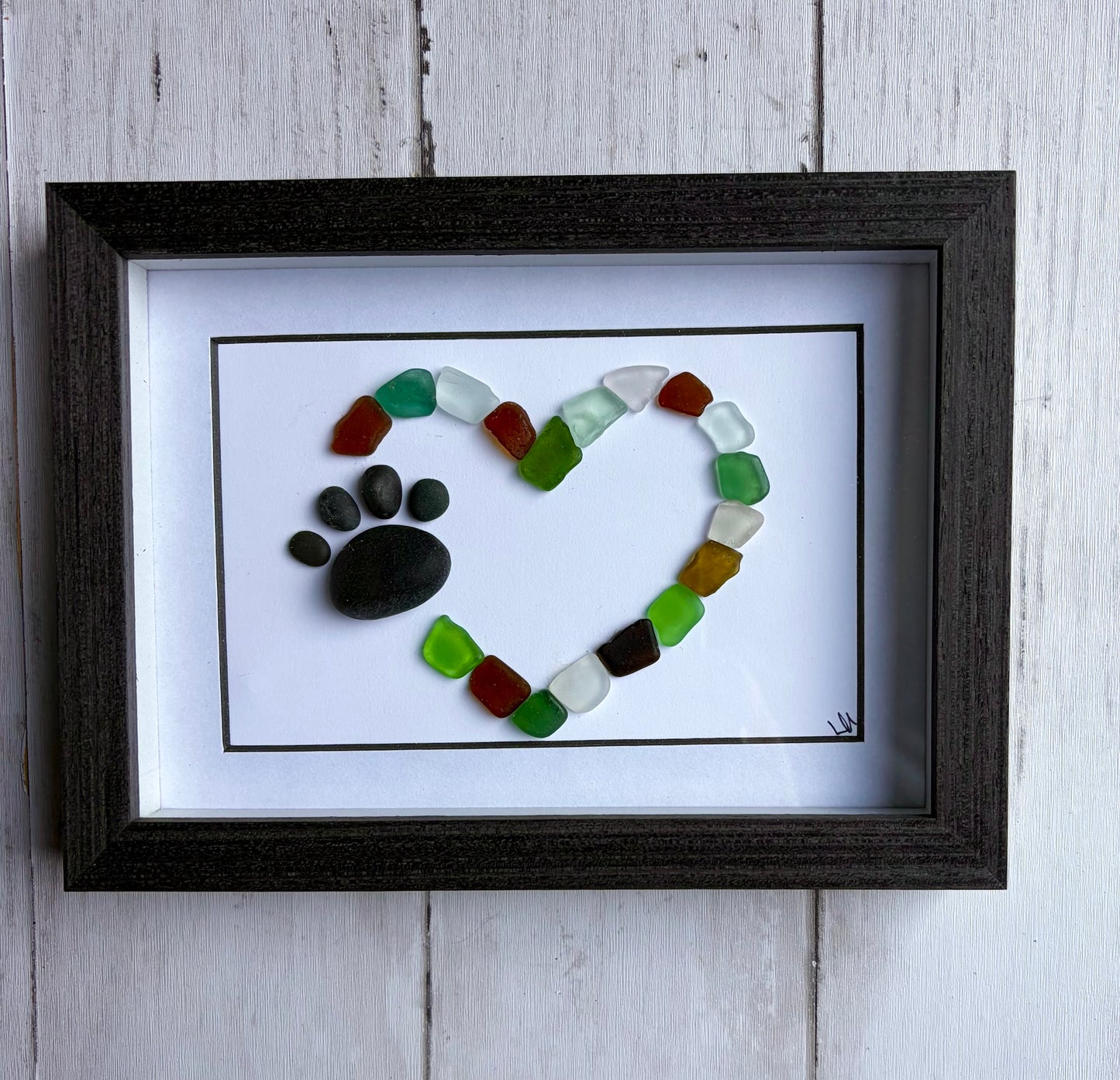 Paw Print on Heart