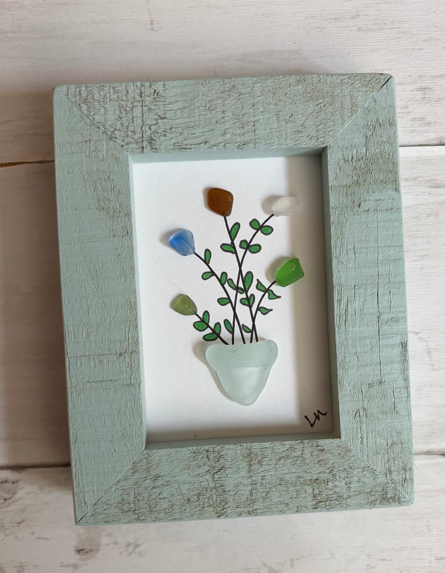 Mini- Vase with Flowers