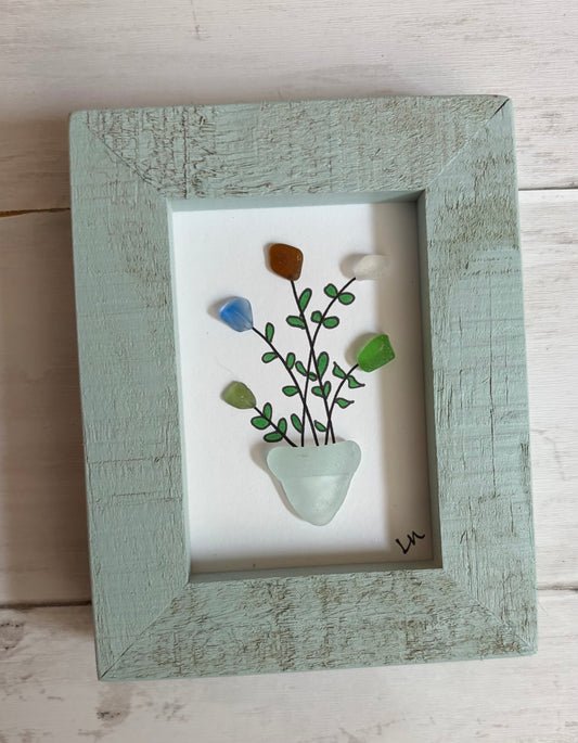 Mini- Vase with Flowers
