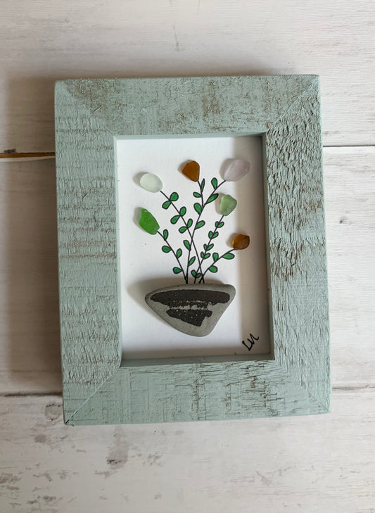 Mini - Vase with Flowers