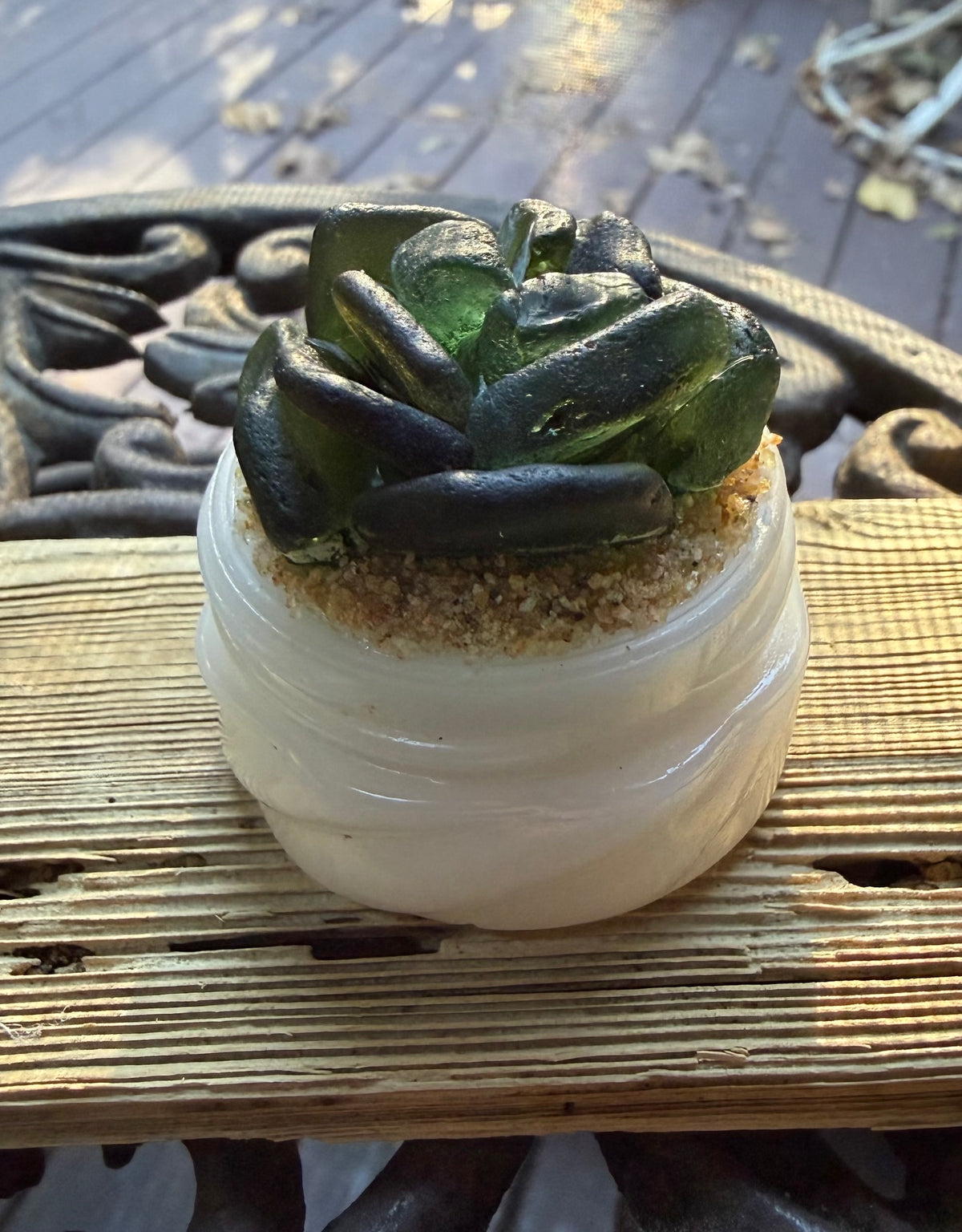 Sea Glass Succulent - Dark Green (250)