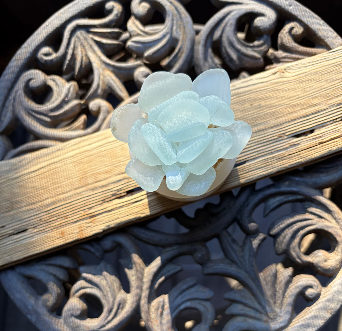 Sea Glass Succulent - Cool White (251)