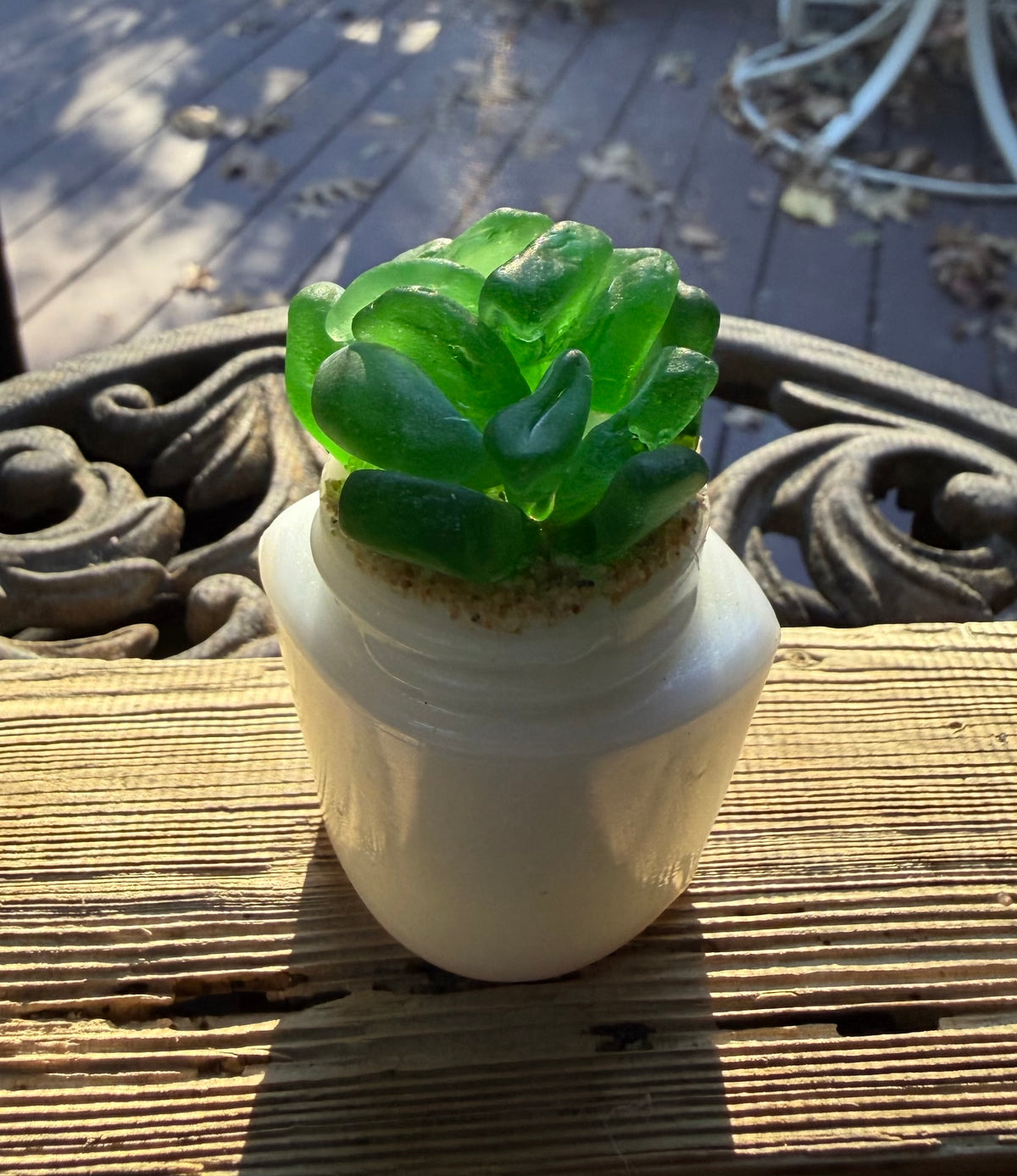 Sea Glass Succulent - Green (177)