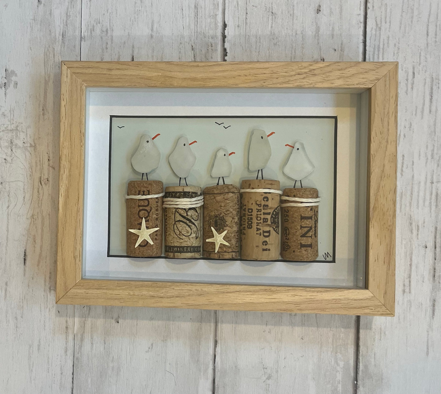 Sea Birds on Corks