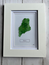 Load image into Gallery viewer, Custom State Sea Glass Art
