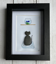 Load image into Gallery viewer, Cat with Fish Bowl
