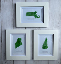 Load image into Gallery viewer, Custom State Sea Glass Art
